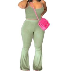 Ladies Two-piece pant Set sz Large